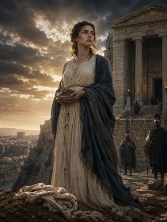 Antygona — okładka