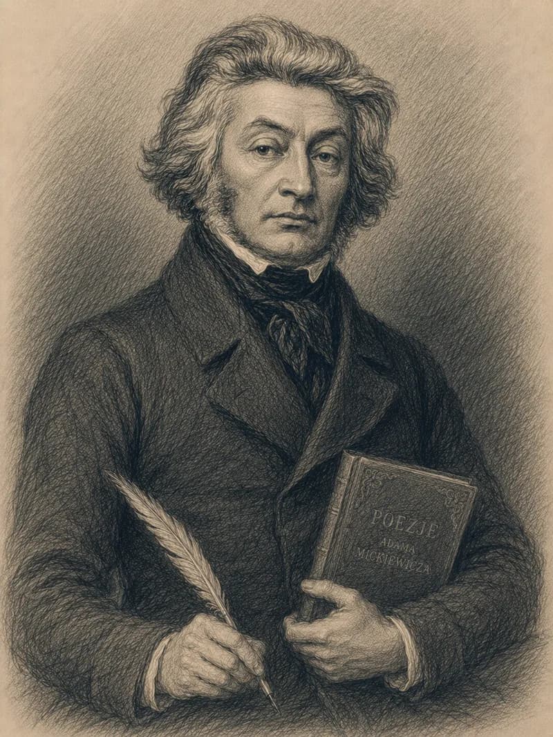 Portret — Adam Mickiewicz