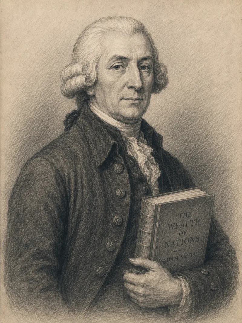 Portret — Adam Smith