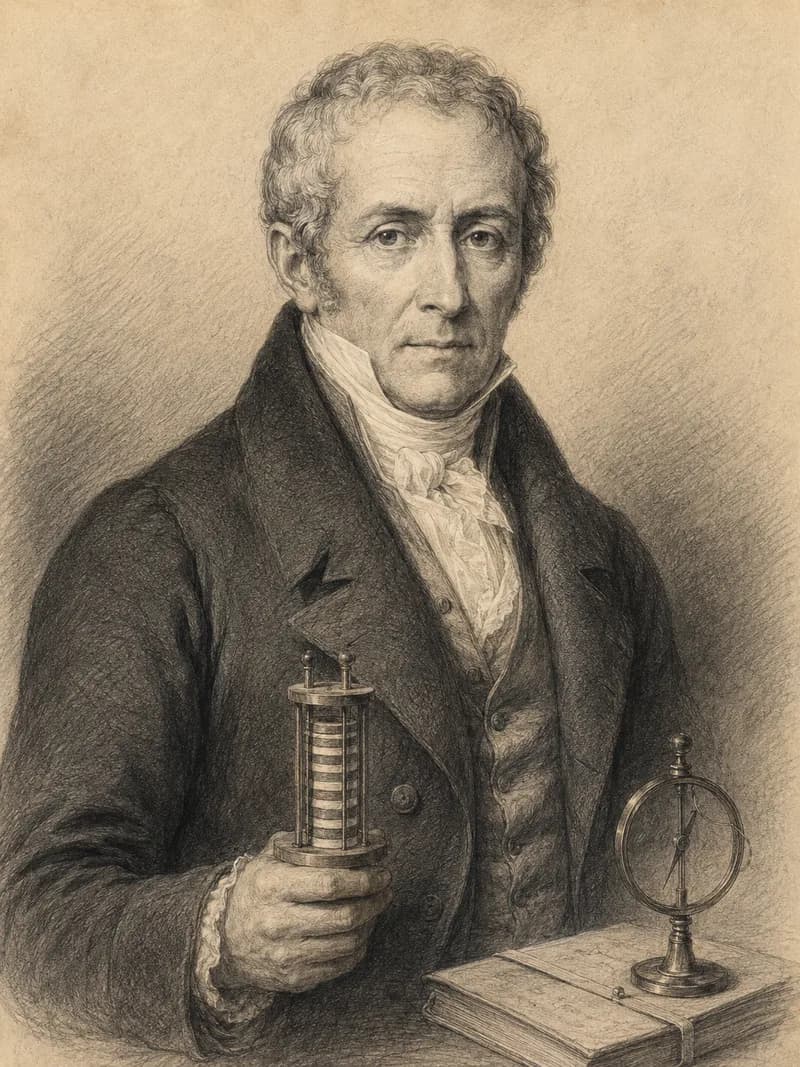 Portret — Alessandro Volta