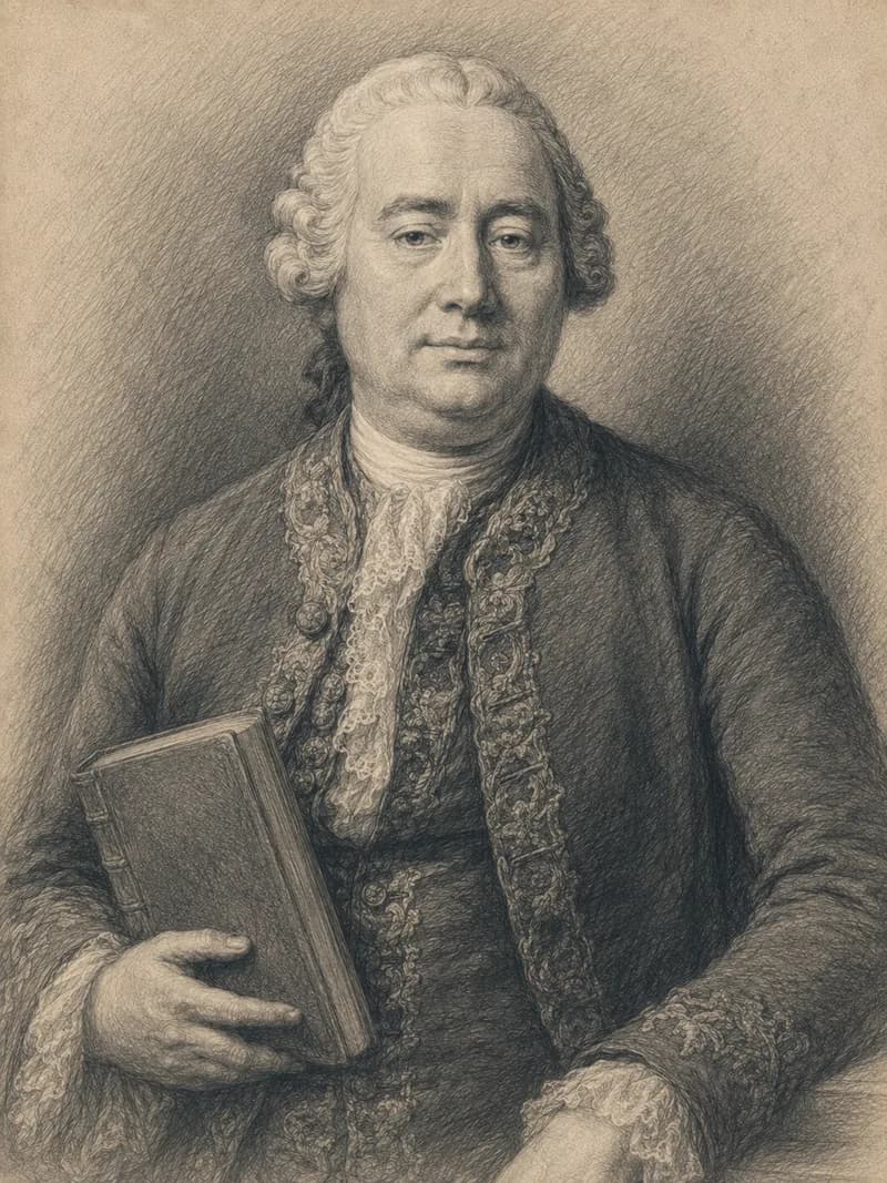 Portret — David Hume