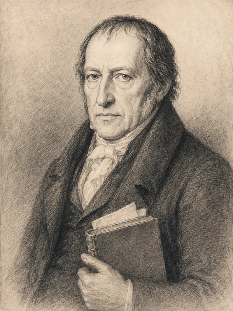 Portret — Georg Wilhelm Friedrich Hegel