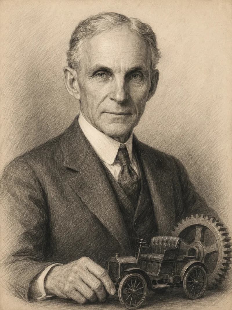 Portret — Henry Ford