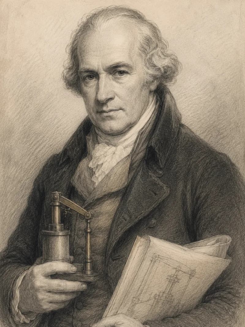 Portret — James Watt