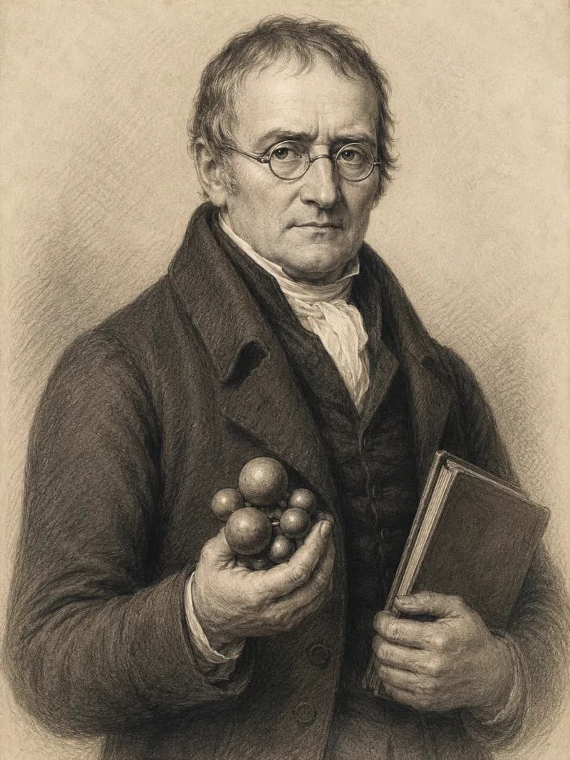 Portret — John Dalton