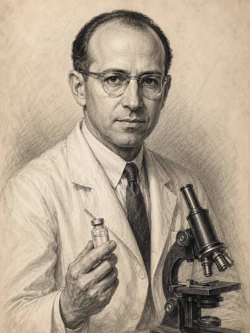 Portret — Jonas Salk