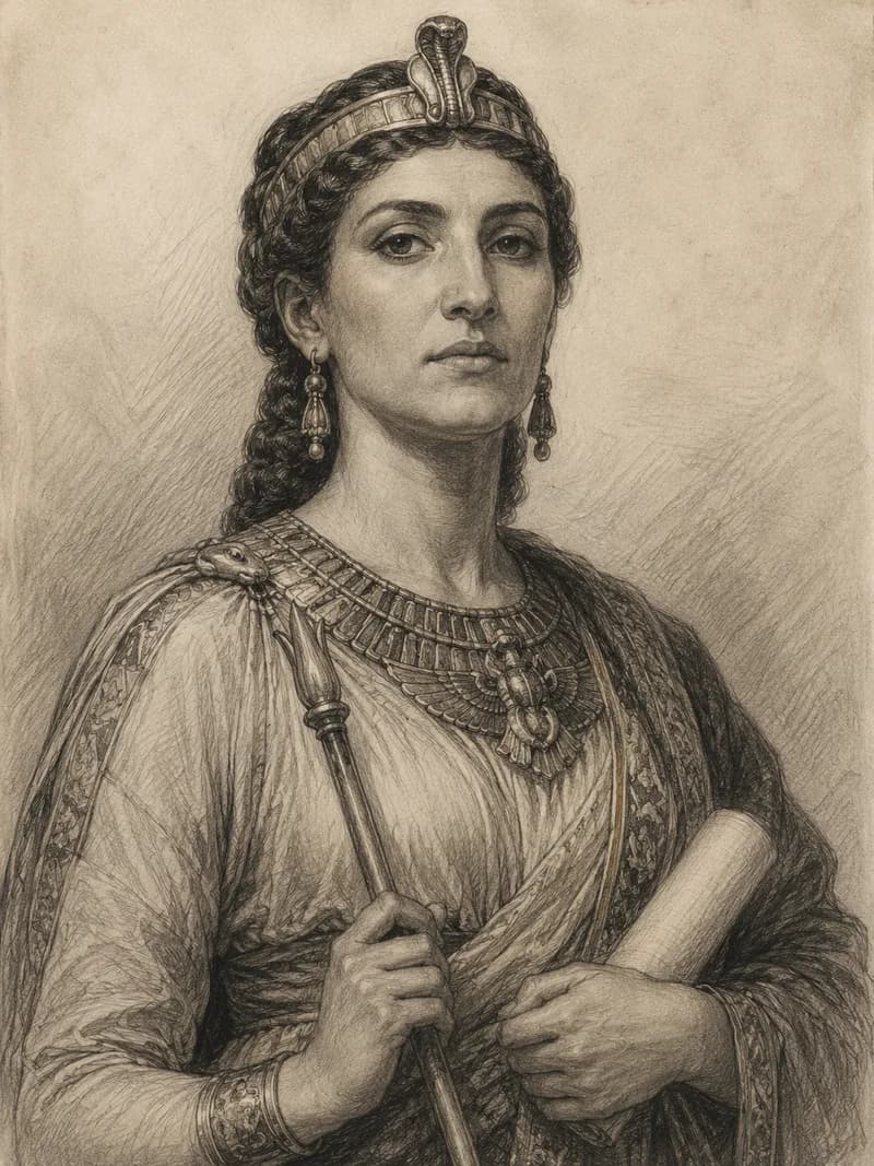 Portret — Kleopatra