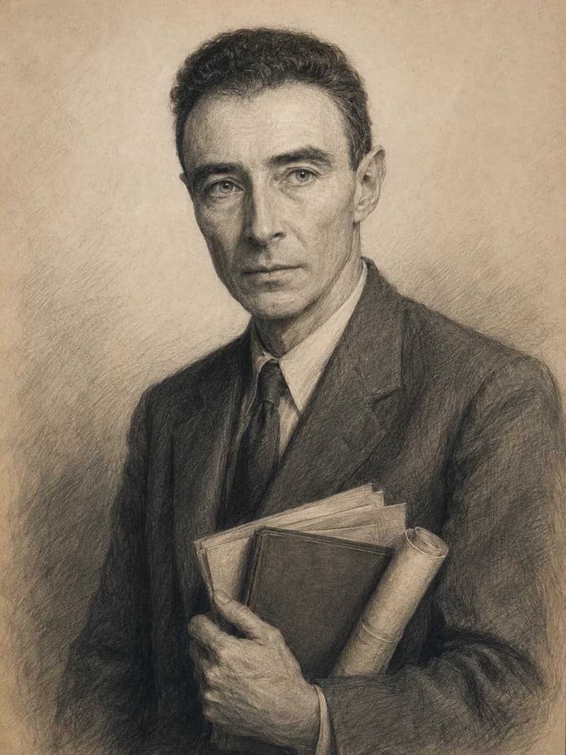Portret — J. Robert Oppenheimer