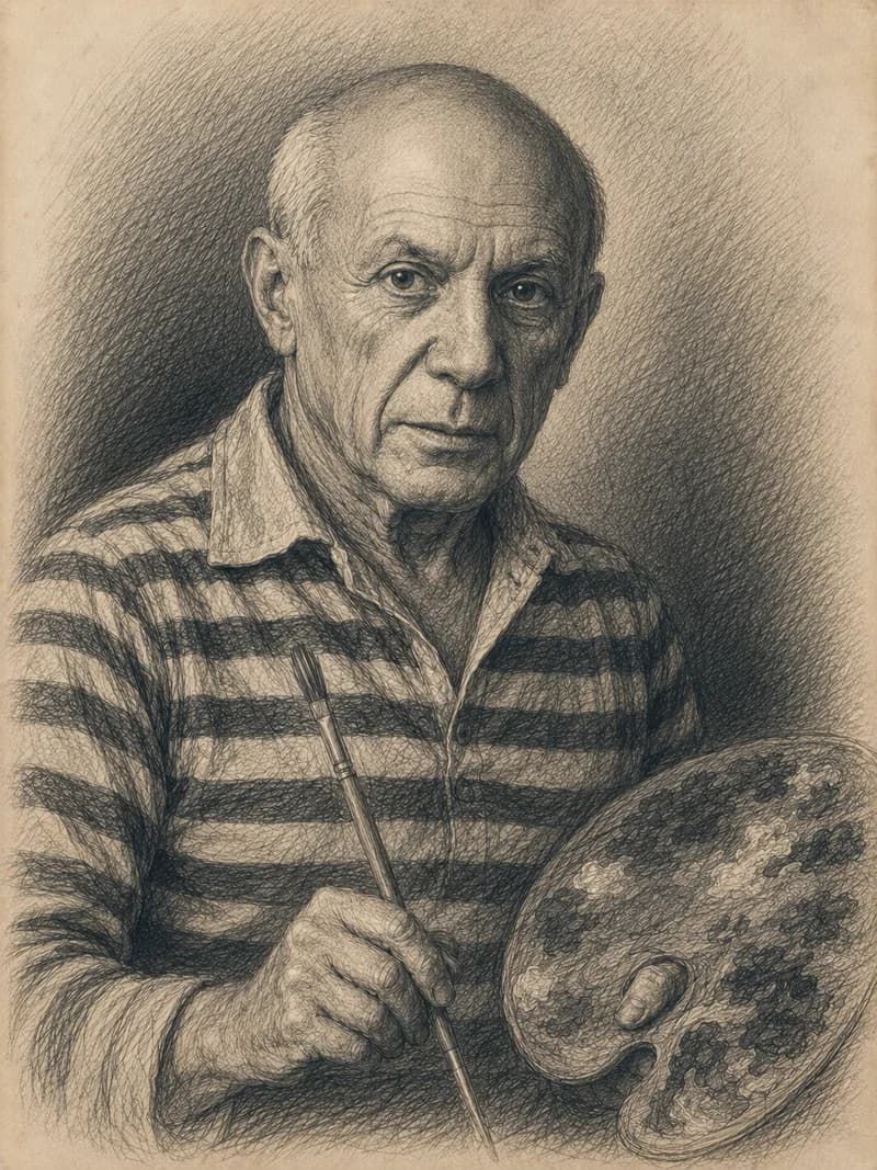 Portret — Pablo Picasso