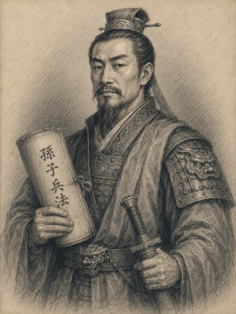 Portret — Sun Tzu