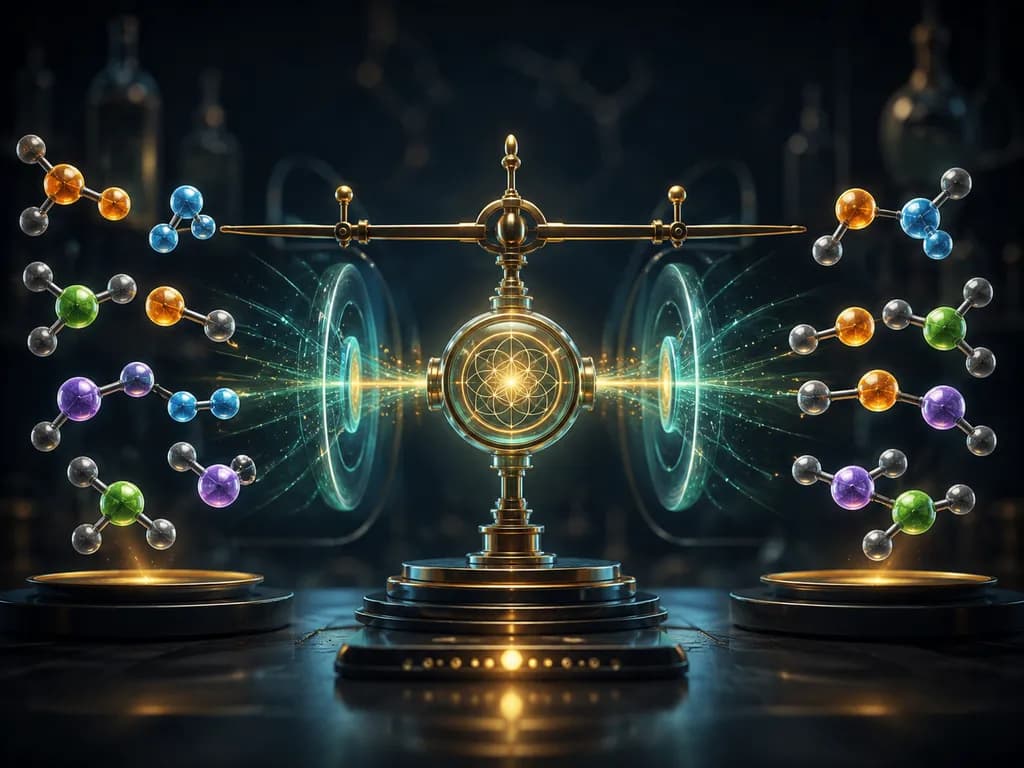 Bilansowanie równań chemicznych — ilustracja