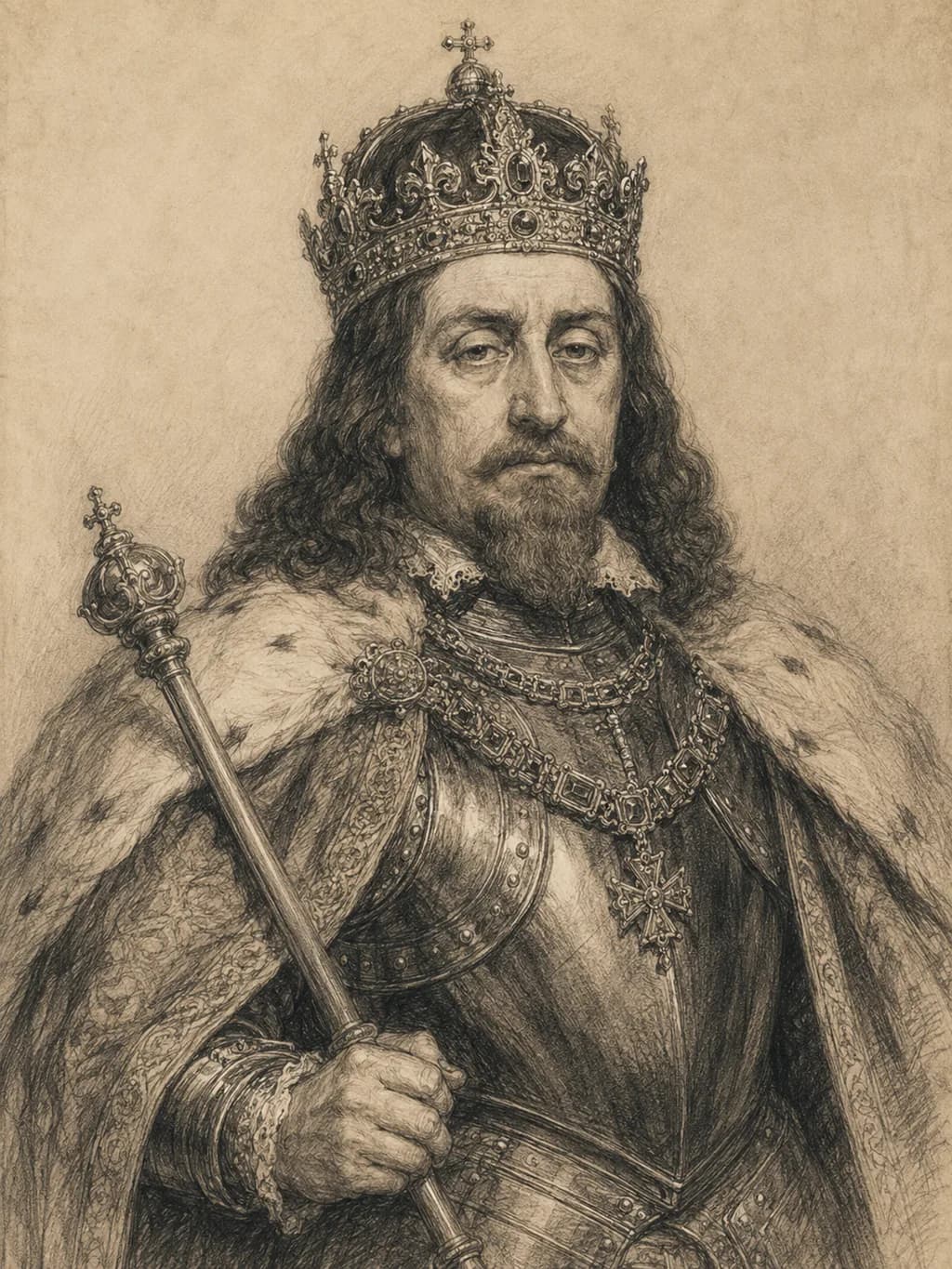 Portret — Jan II Kazimierz Waza