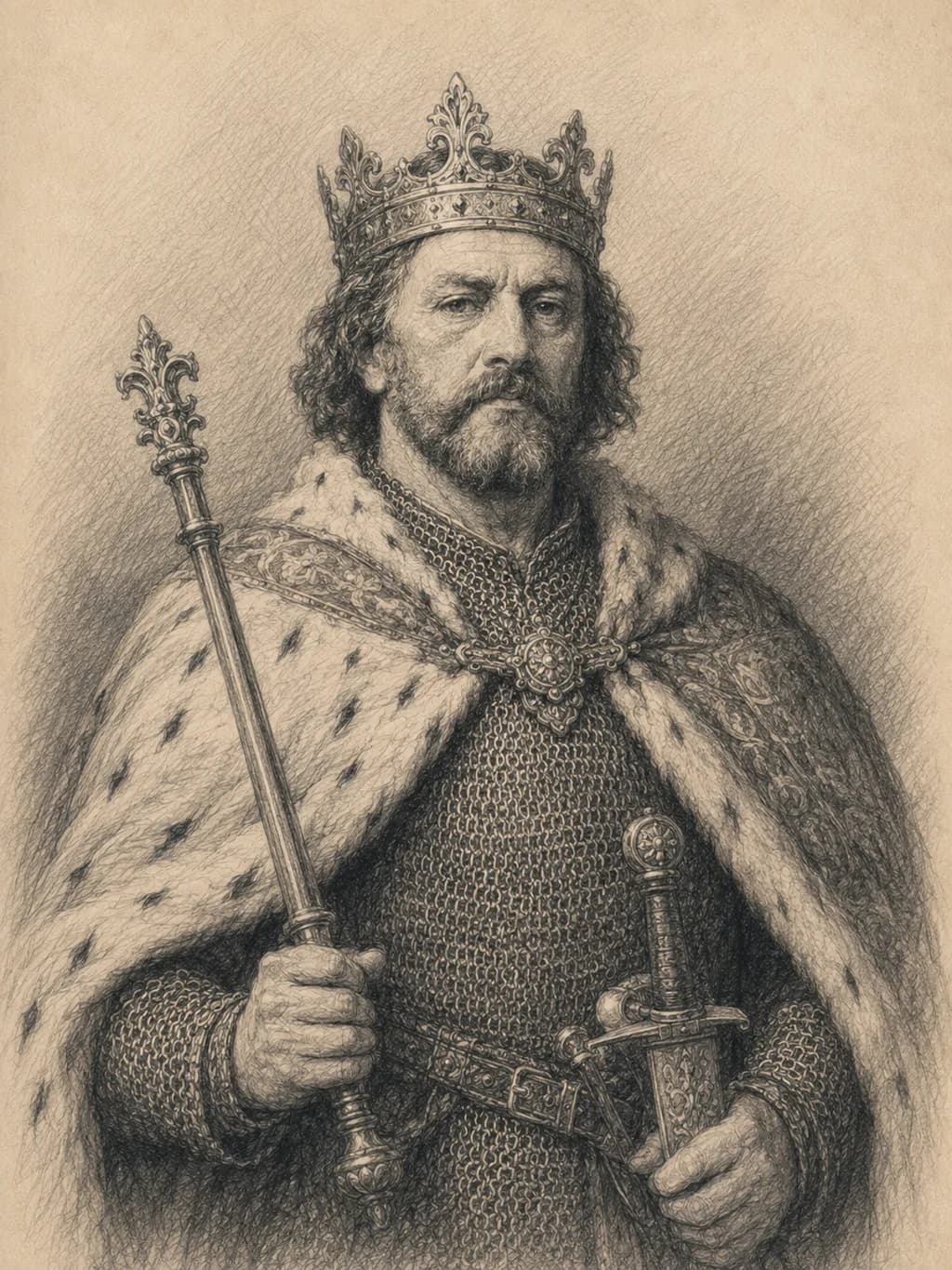 Portret — Władysław I Łokietek