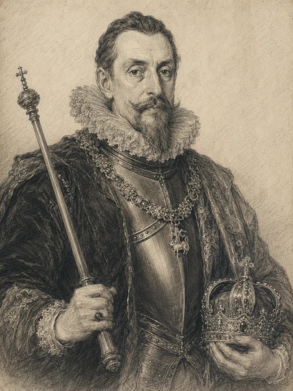 Portret — Zygmunt III Waza