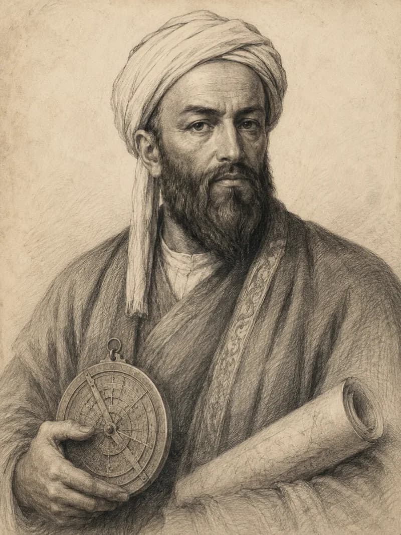 Portret — Al-Biruni