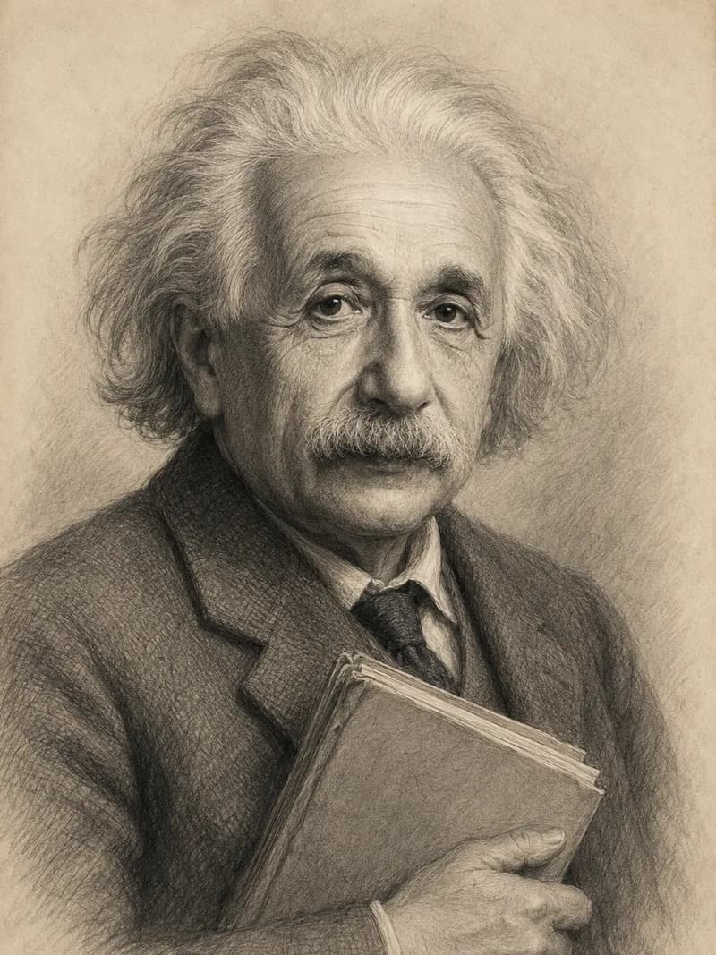 Portret — Albert Einstein