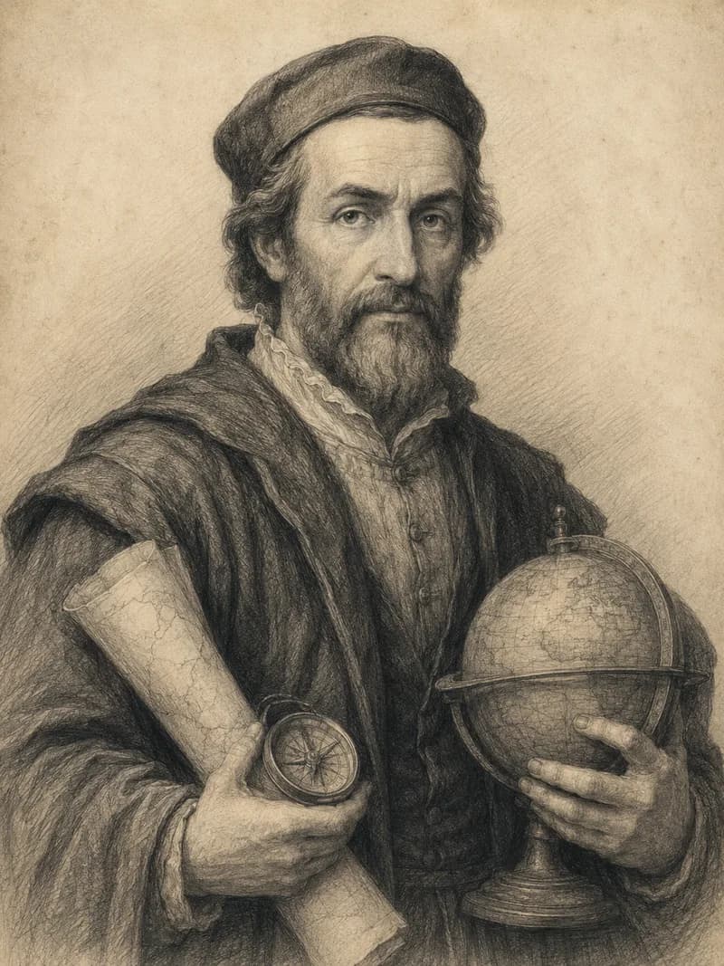 Portret — Amerigo Vespucci