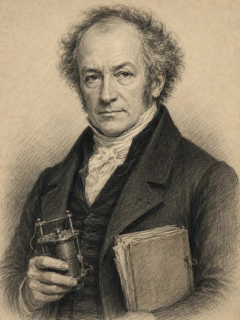 Portret — André-Marie Ampère