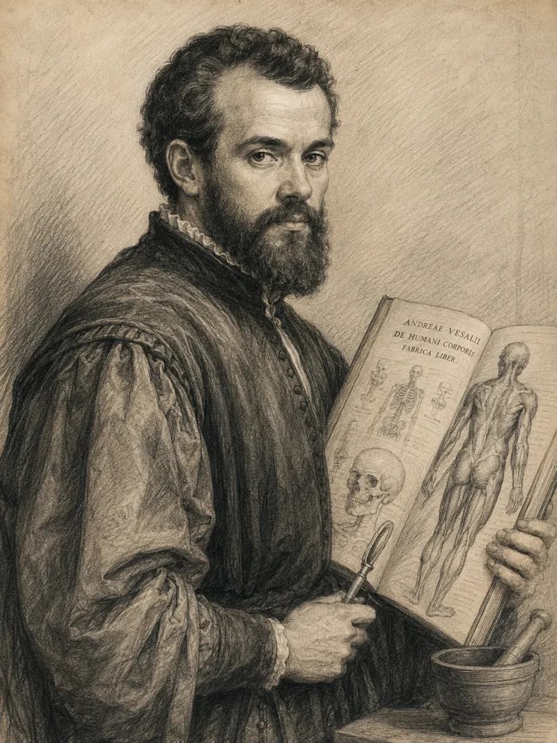 Portret — Andreas Vesalius