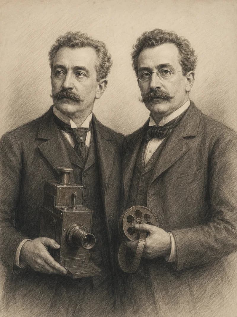 Portret — Bracia Lumière