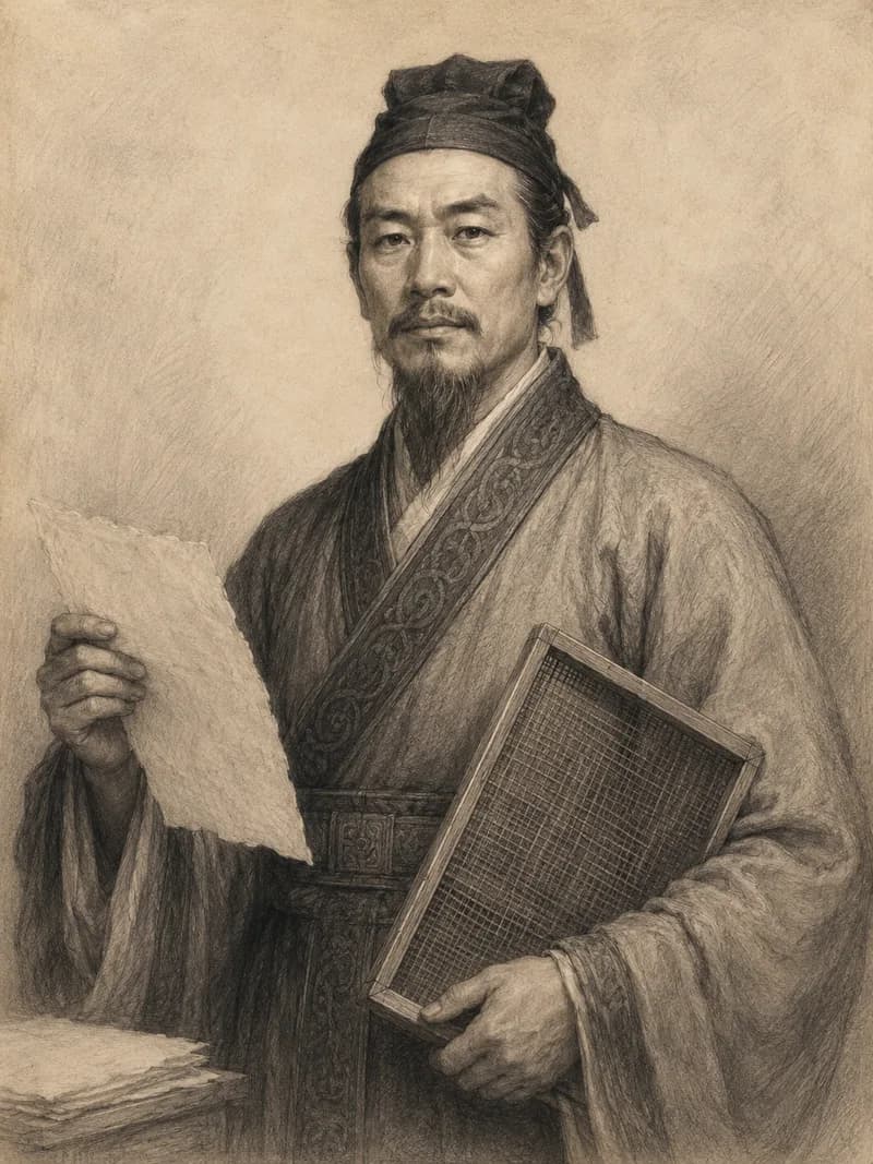 Portret — Cai Lun