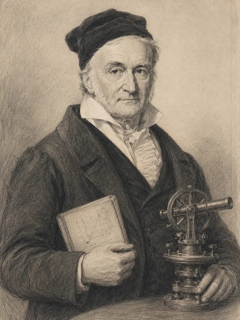 Portret — Carl Friedrich Gauss