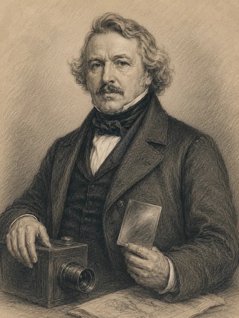 Portret — Louis Daguerre