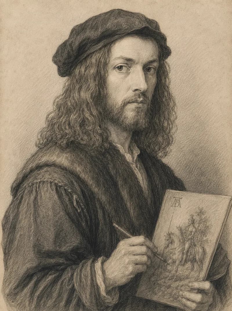 Portret — Albrecht Dürer