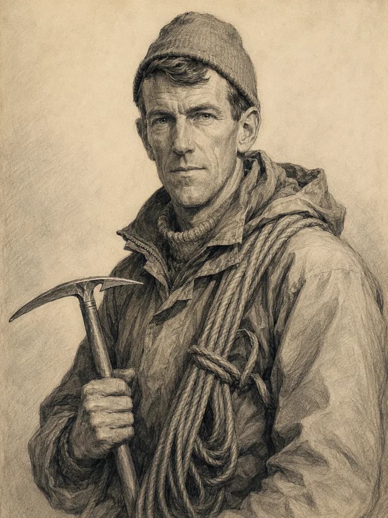 Portret — Edmund Hillary