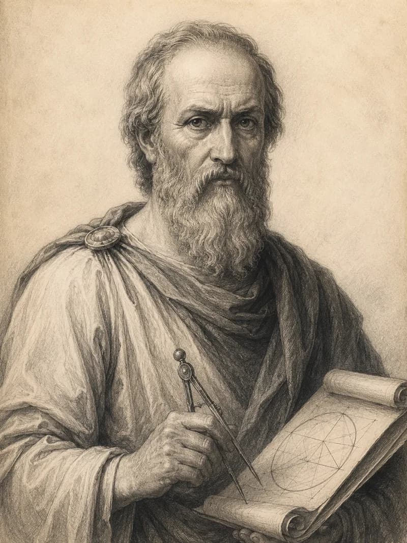 Portret — Euklides