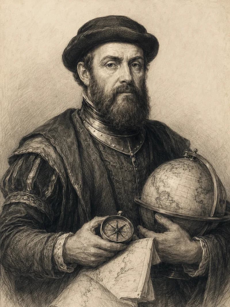 Portret — Ferdynand Magellan