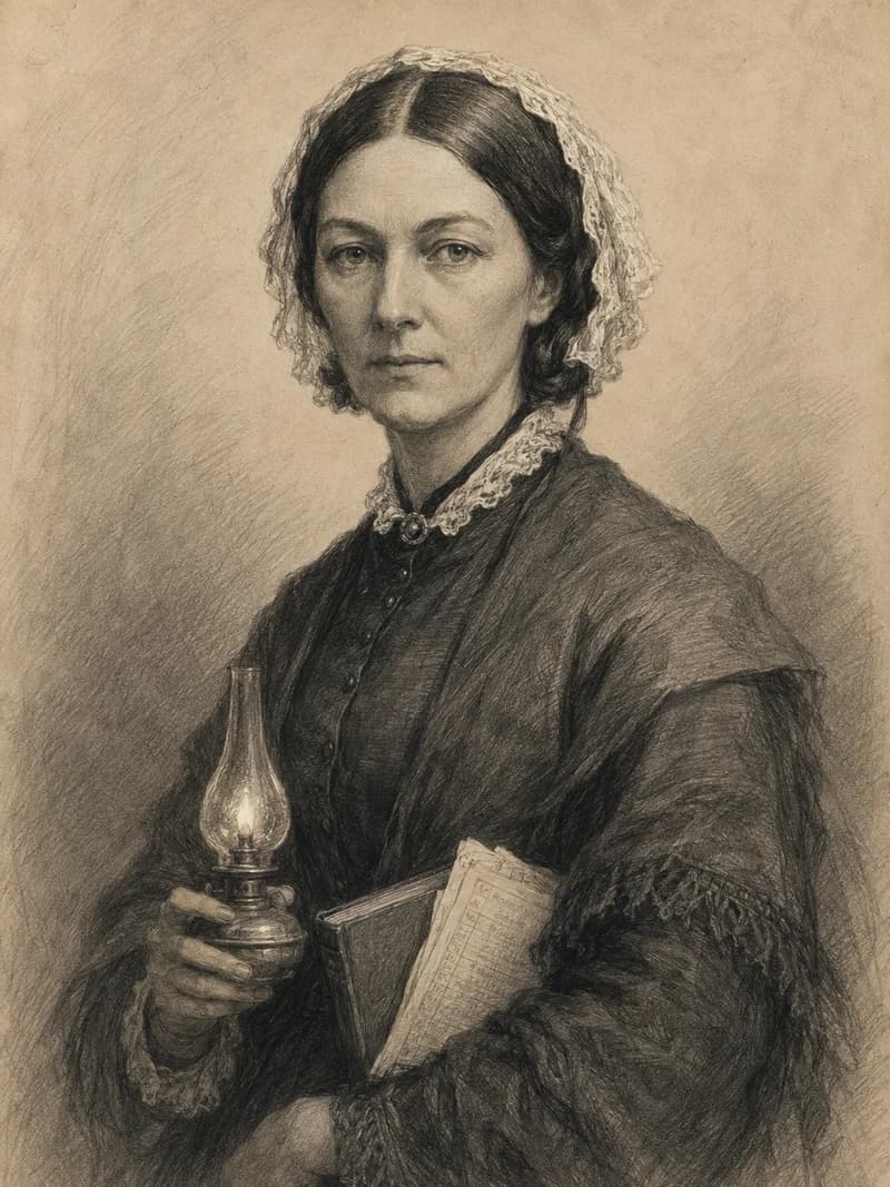 Portret — Florence Nightingale