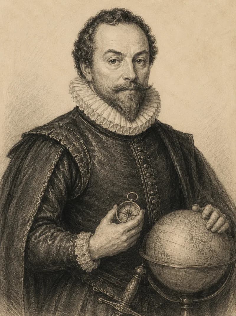 Portret — Francis Drake