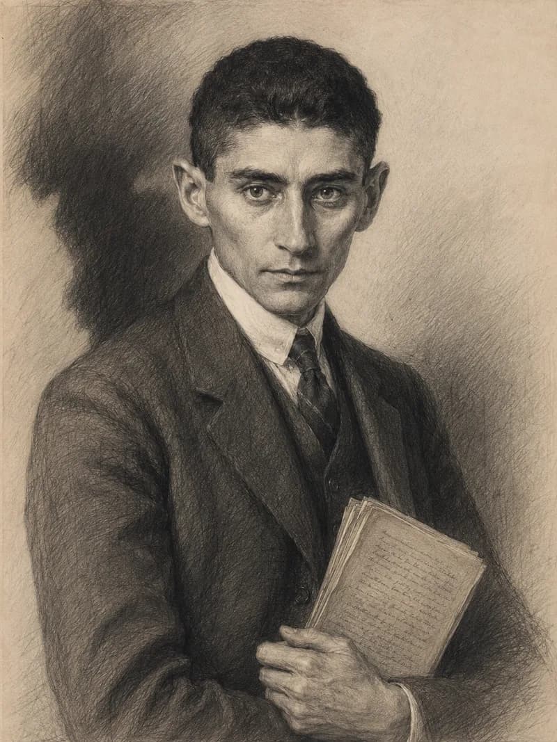 Portret — Franz Kafka