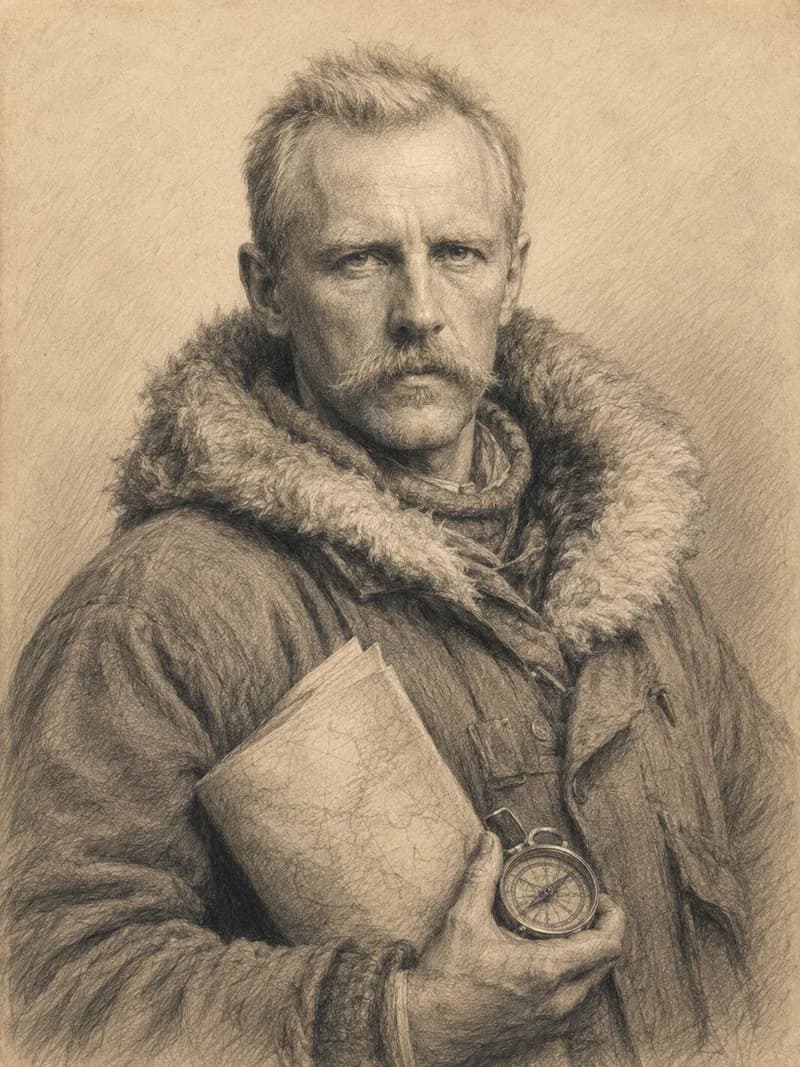 Portret — Fridtjof Nansen