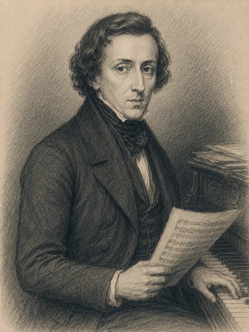 Portret — Fryderyk Chopin