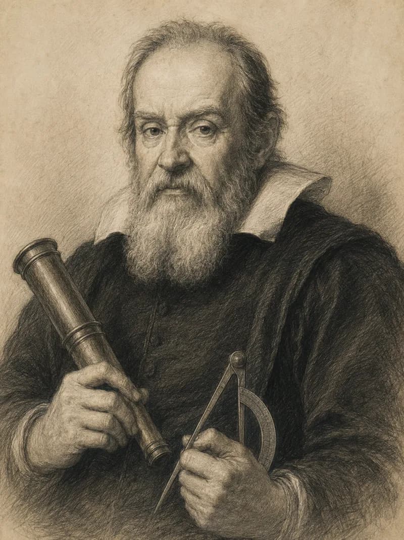 Portret — Galileusz