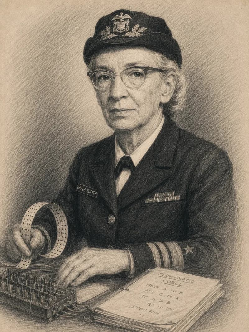 Portret — Grace Hopper