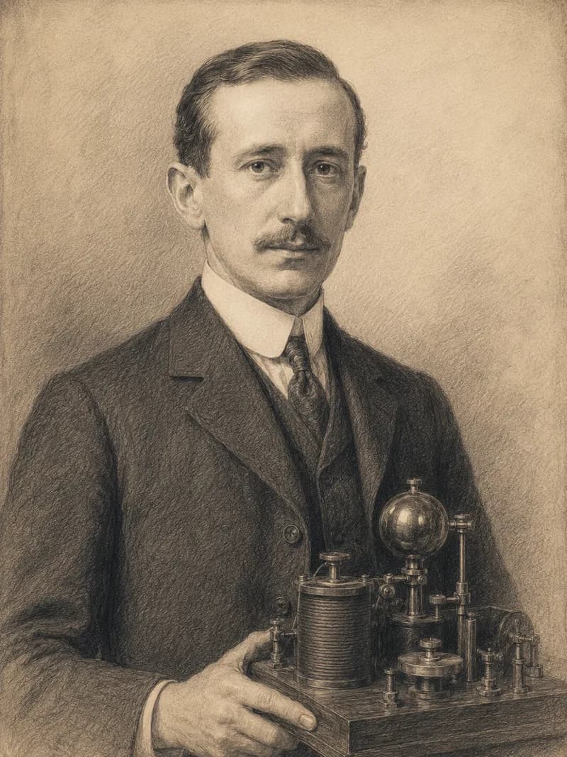 Portret — Guglielmo Marconi