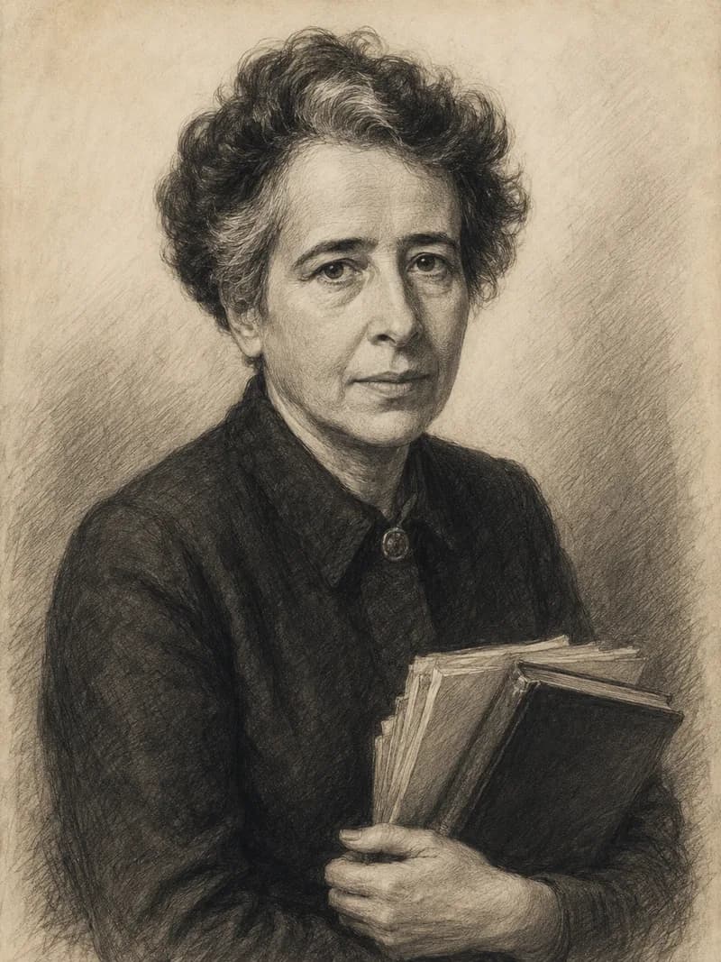 Portret — Hannah Arendt
