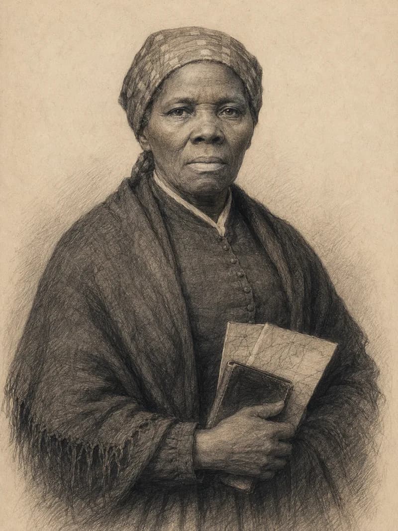 Portret — Harriet Tubman