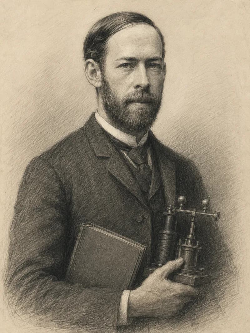 Portret — Heinrich Hertz
