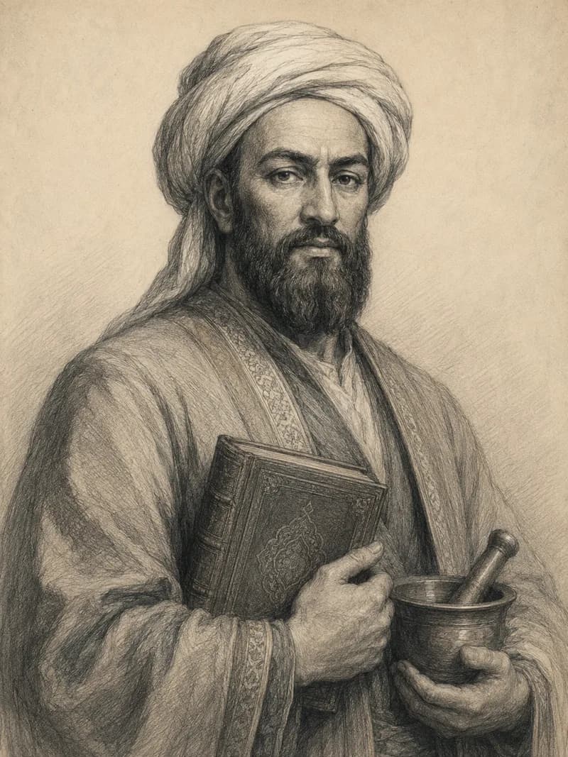 Portret — Awicenna (Ibn Sina)