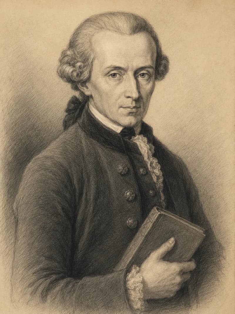 Portret — Immanuel Kant