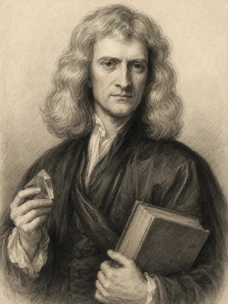 Portret — Isaac Newton