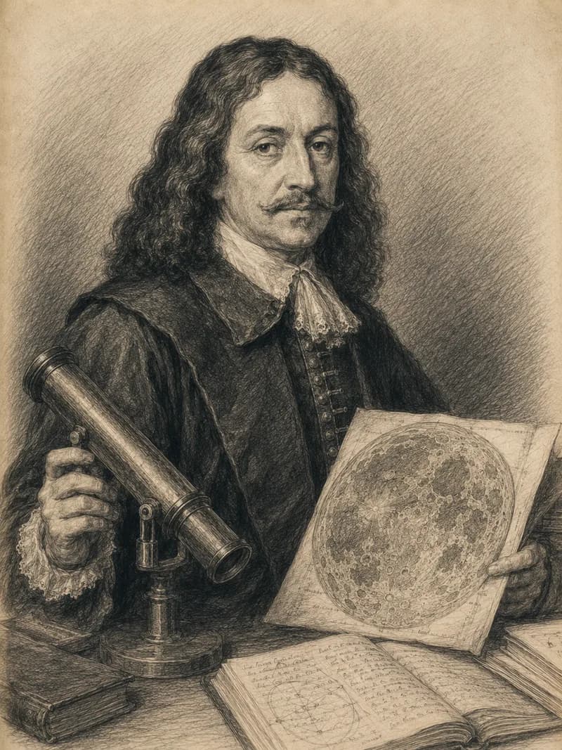 Portret — Jan Heweliusz