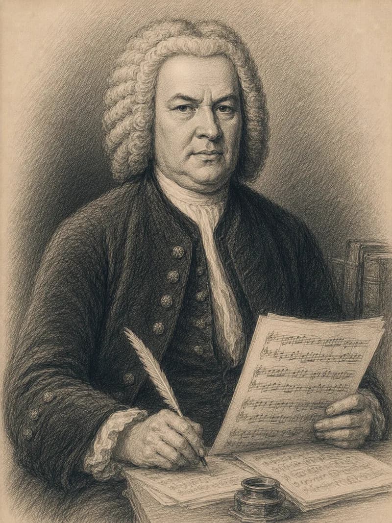 Portret — Jan Sebastian Bach