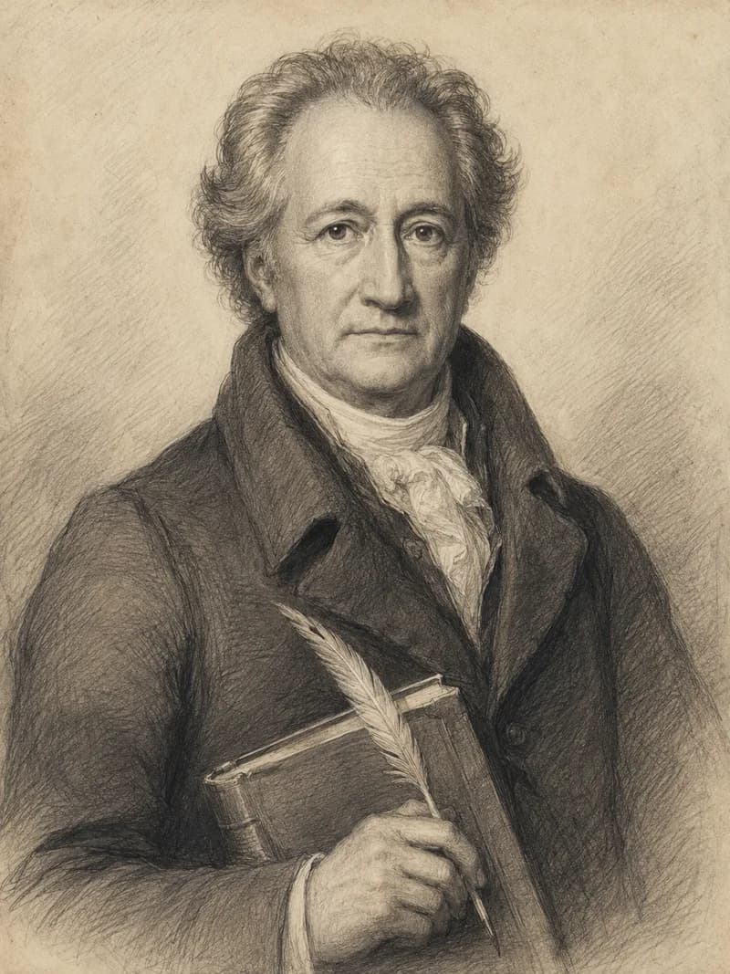 Portret — Johann Wolfgang Goethe