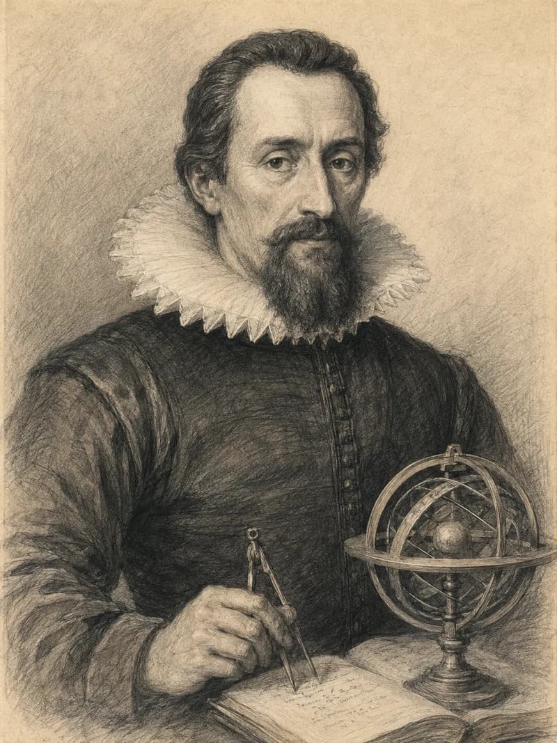 Portret — Johannes Kepler