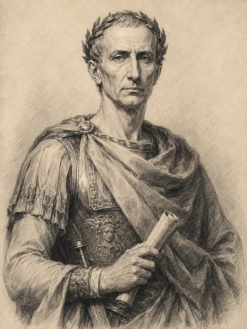 Portret — Juliusz Cezar